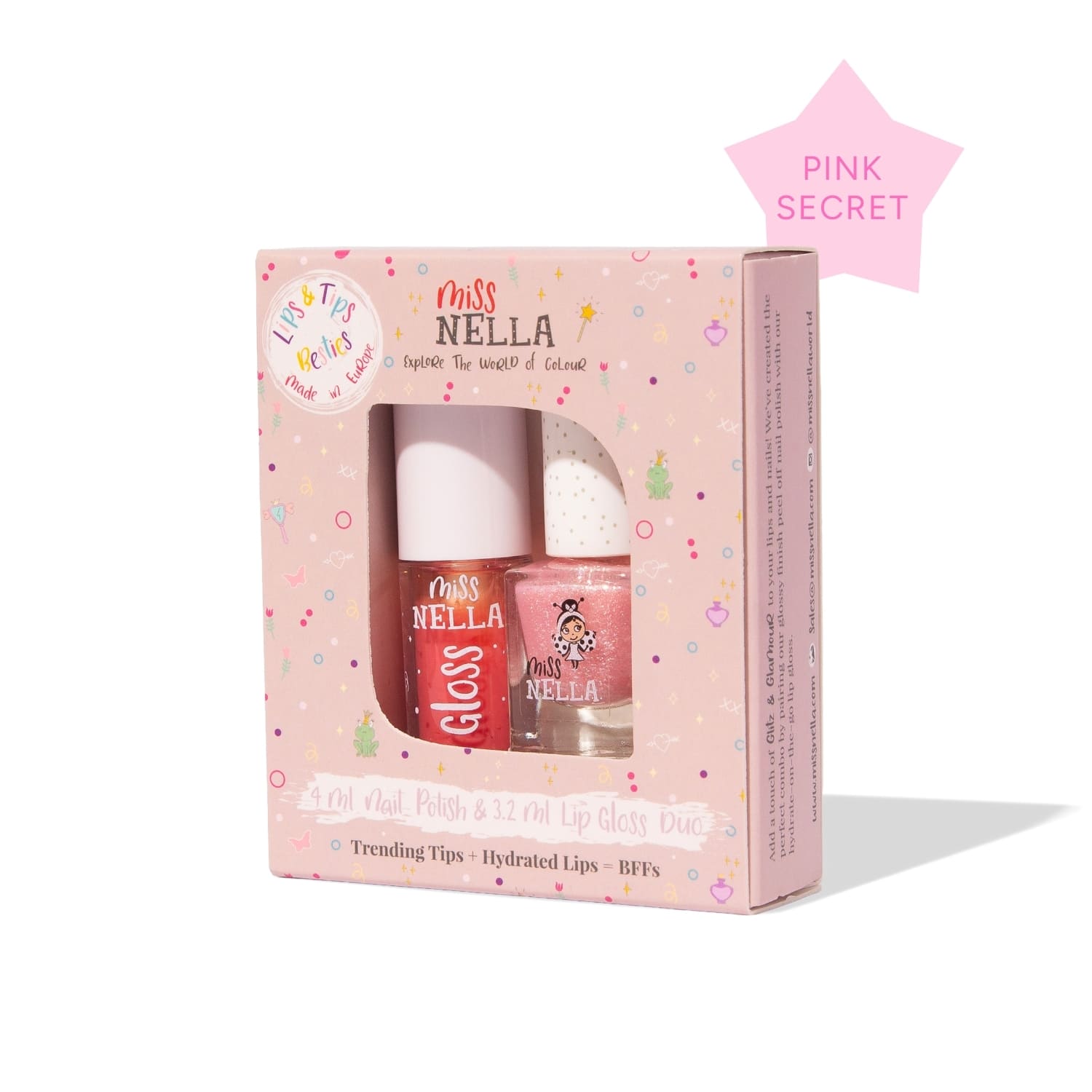 Miss Nella Lipgloss & Nagellack-Duo