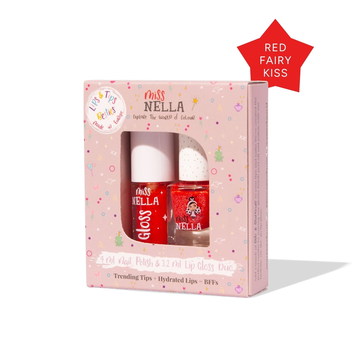 Miss Nella Lipgloss & Nagellack-Duo