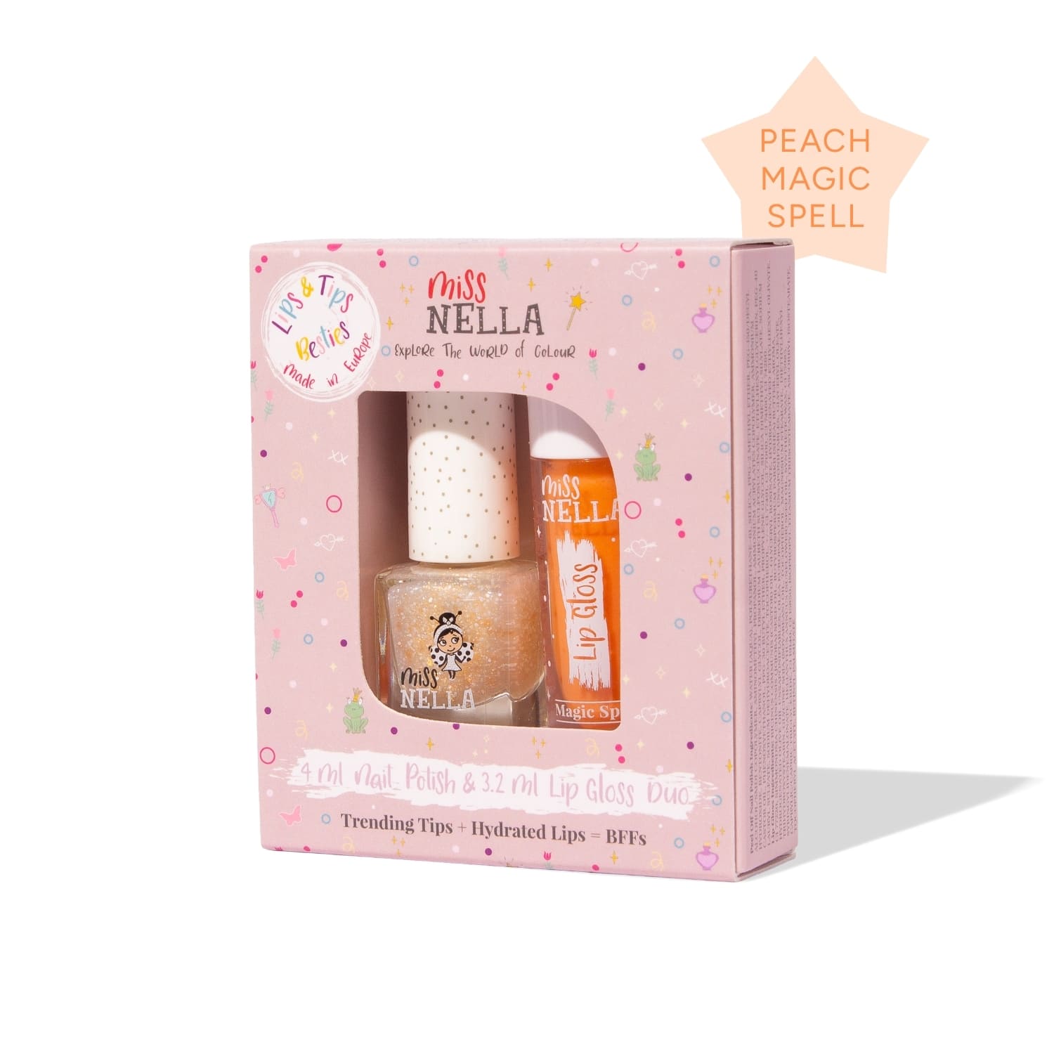 Miss Nella Lipgloss & Nagellack-Duo