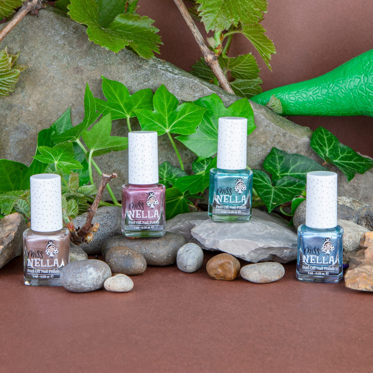 Dino Sammlung 4er-Pack Kinder-Nagellack-Set