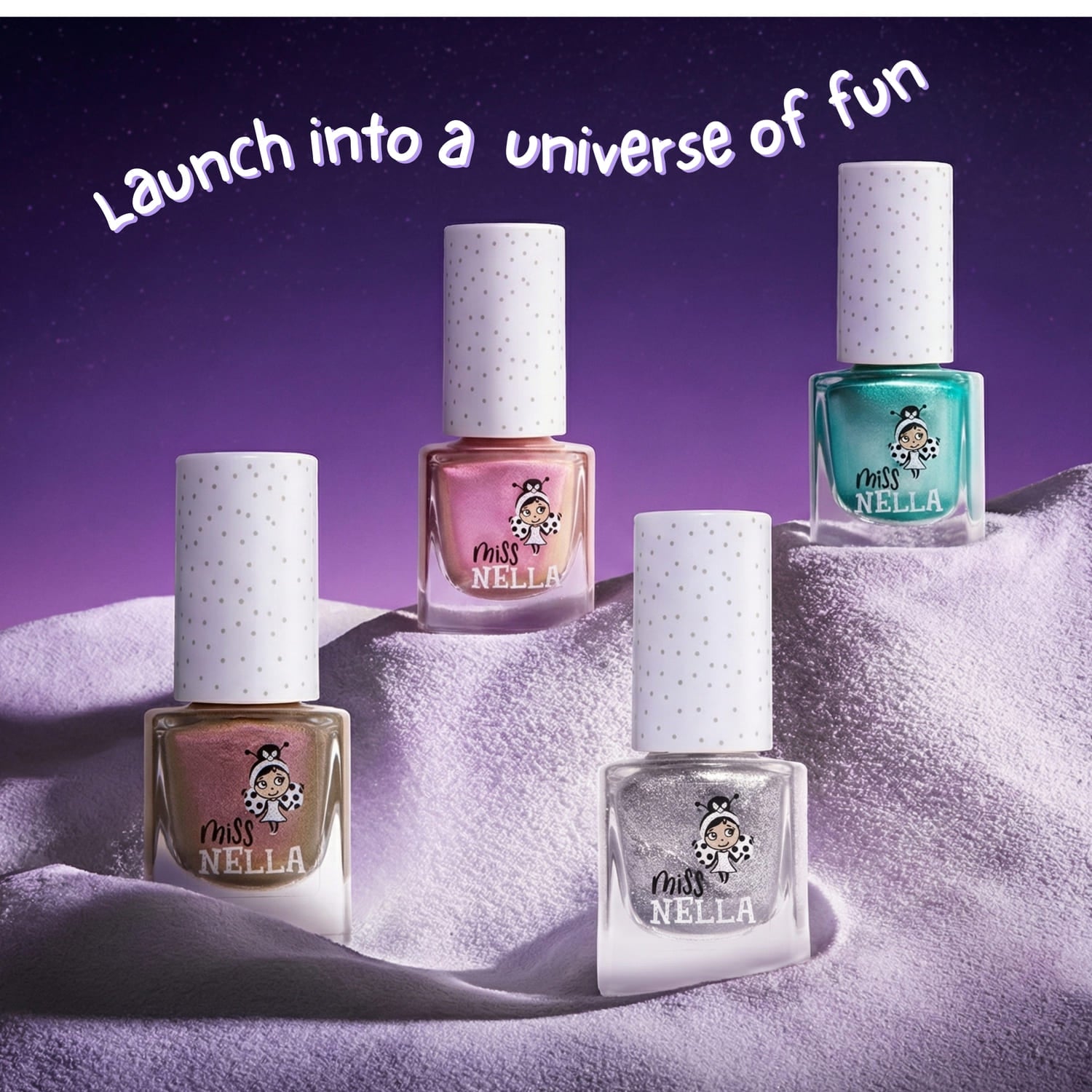 Nagellack Space 4er Pack